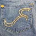 Rock & Republic  Jeans with Gold Thread Size 25 Photo 4