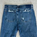 Abercrombie & Fitch A&F The Mom high rise distressed raw hem loose baggy girlfriend boyfriend fit Photo 5