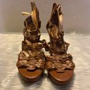 Guess  Brown Gladiator Style Wedges Photo 1