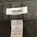 Garage  Womens Black Denim High Rise Straight Leg Workwear Carpenter Jeans Size 5 Photo 3