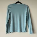 The North Face NWOT  Juniors Medium / Women’s XS Baby Sky Blue Athletic Gym Top Photo 4