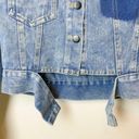 Vintage Blue J.ING  Light Weight Crop Denim Jacket Photo 2