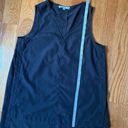 Ro & De EUC Anthropologie  Black Sleeveless Blouse Small Photo 7