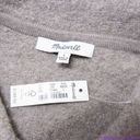 Madewell NEW  Boiled Wool Bridgman Sweater-Jacket, L Photo 16