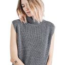 Everlane  🐑 The Chunky Wool Knit Sleeveless Turtleneck Pullover Photo 0