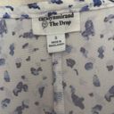 THE DROP CARLYNMIRAND Floral Wrap Midi Dress Size Small White Purple Bow Tie Photo 10