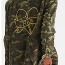 American Eagle  AEO Green Camo Nah Embroidered Utility Jacket S Photo 1