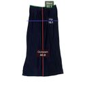 CAbi  Pleated Solid Elastic Waistband Navy Maxi Skirt Size Medium Photo 5