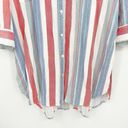 Krass&co Khakis &  Womens Striped Button Front Lightweight Long Sleeve Blouse Size S Photo 4