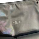 Zelos  Leggings Silver Iridescent Camo Holograph Print Large NWOT Photo 3