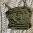 Army Green Mesh Tank Size XS Photo 2