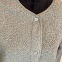 Joie  sage green snap button cardigan Photo 1