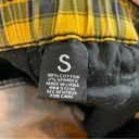 Almost Famous  Pants Cargo Jogger Plaid Split Yellow Black Punk Size Small Emo Photo 10