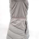 Lululemon Down For It All Jacket Dark Chrome Puffer Zip Coat Gray Silver Size 6 Photo 2