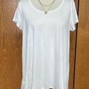 J.Jill  Pure Jill White Eliptical Tee Size M Photo 0