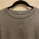 Lululemon  Grey Speckled Merino Wool Yogi Crew Sweater Size 8 Photo 4