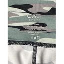 California Sport Camo Jogger Pants Drawstring Waist Black Racing Stripe Size XL Green Photo 4