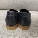 Everlane  Navy Blue Leather The Modern Almond Toe Loafers Size 8.5 Made in Italy Photo 6