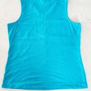 cj banks  Signature Slimming Tummy Control Ocean Blue Sleeveless Tank Top 1X Photo 4