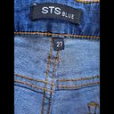 sts blue  Distressed Cutt Off Roll Up Denim Shorts Size 27‎ Photo 3