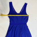 American Eagle Vintage  Outfitters Georgette Crepe Mini Dress - Royal Blue - 0 Photo 10