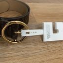 Michael Kors NWT  Brown Monogram Women’s Belt Photo 2