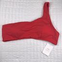 ANDIE  Swim Wyndwood Bikini Top in Cherry Red Size XL NWT Photo 2