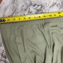 Love Tree  size Medium Pull On Flare Pants Ribbed Green Comfort Loungewear Photo 3