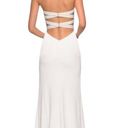 La Femme Strapless Jersey Gown Photo 1