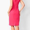 Talbots  Women's Size 12 Pink Sleeveless Sheath Knee Length Dress Photo 1