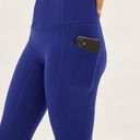 Everlane New  The Perform Pocket Leggings Cobalt Blue Size Large Photo 2