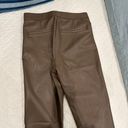 ZARA Leather Pants Photo 2