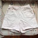 Liz Claiborne 90s pink denim shorts  pale pink powder pink shorts Photo 1