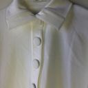 Rebecca Taylor  French Terry pull over long sleeve sweartshirt white Photo 7