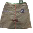 Patagonia  Women's Size 6 Green Nylon A-line Skort Zip Twill Short Photo 5