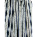 Lafayette 148  Striped Nautical Button Pencil Skirt Size 2 Photo 4