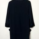 Wilfred Aritzia  Chevalier Open Front Crepe Blazer Black Photo 2