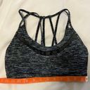 Victoria's Secret  Strappy Mesh Sports Bra - Grey/Black, Size small Photo 3