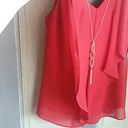 A Byer NWT A. BYER dressy flowy tank with necklace Photo 5