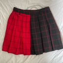 Social Collision Pleated Plaid Skirt Photo 4