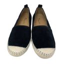 AQUA  College Blink Waterproof Espadrilles Black Suede Size 7.5 Photo 2