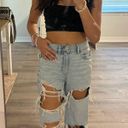 American Eagle Baggy Wide leg ripped jeans Photo 0