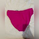 Robin Piccone  Ava High Waist Bottom Pink Medium NWOT Photo 3