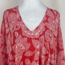 Show Me Your Mumu  Red White Coastal Cruise Vacation Kaftan Dress NWOT Size S Photo 0