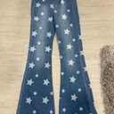 Cello Jeans Cello Star Print Flare Jeans Photo 0