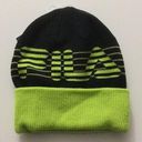 FILA NWT  Neon Green Ski Cap Salesman’s Sample Photo 0