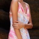 Young Fabulous and Broke Young, Fabulous & Broke Satin Pastel Tie Dye Cowl Dress Photo 3