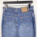 Ralph Lauren Vintage Y2K 2000s Polo Jeans Company  Denim Knee Skirt with Slit 2 Photo 4