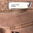 J.Jill  Women's Size 12 Boyfriend High Rise Cropped Jeans in Dusty Rose Brown Photo 6