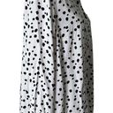 Torrid Womens Black White Polka Dot Blouse Long Sleeve Twill Top Size 1 1X Photo 6